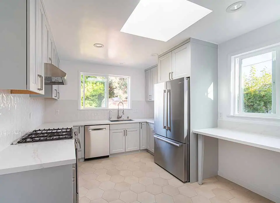 Kitchen remodel in Burlingame after remodeling by Clever