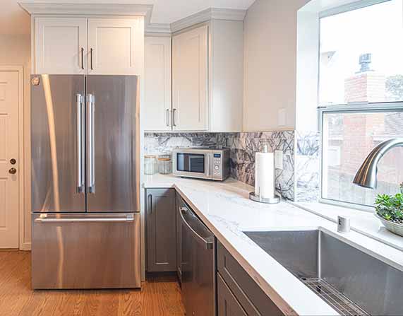 kitchen cabinets and backsplash design