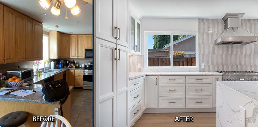 before and after kitchen remodeling near me