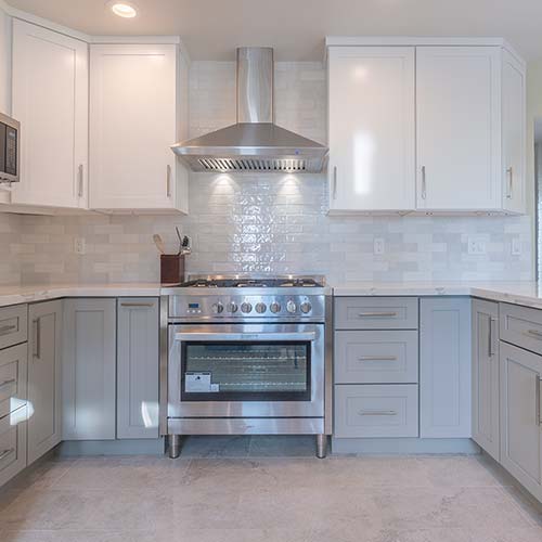 white kitchen remodel in the bay area, ca