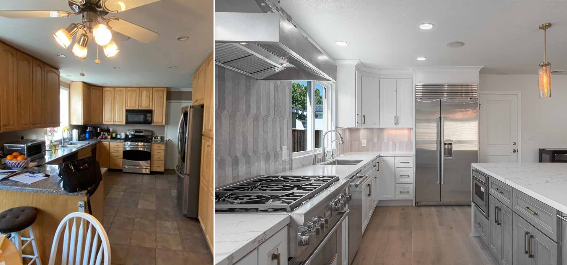 before and after remodeling bay area