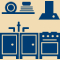 kitchen remodeling icon