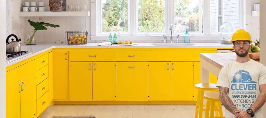 yellow kitchen colors