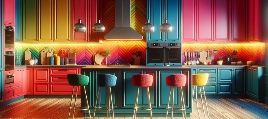 fleeting color trends kitchen