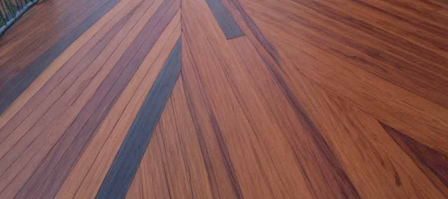 exotic tigerwood deck in sunnyvale ca