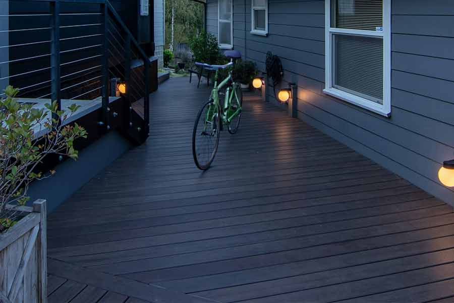 new outdoor deck in hillsborough ca