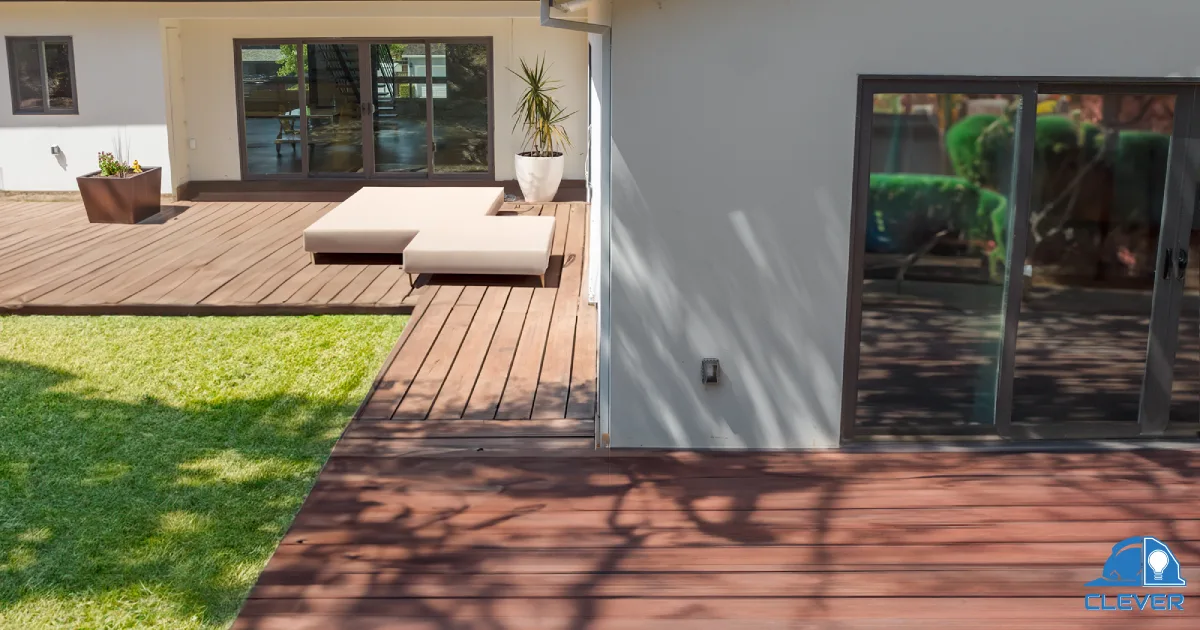 Completed ADU rental unit with patio and landscaping 