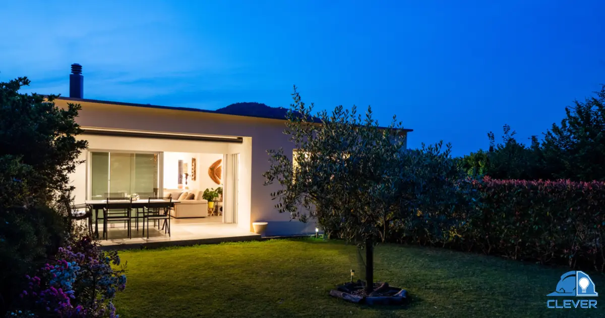 Small ADU with modern siding and efficient use of space 