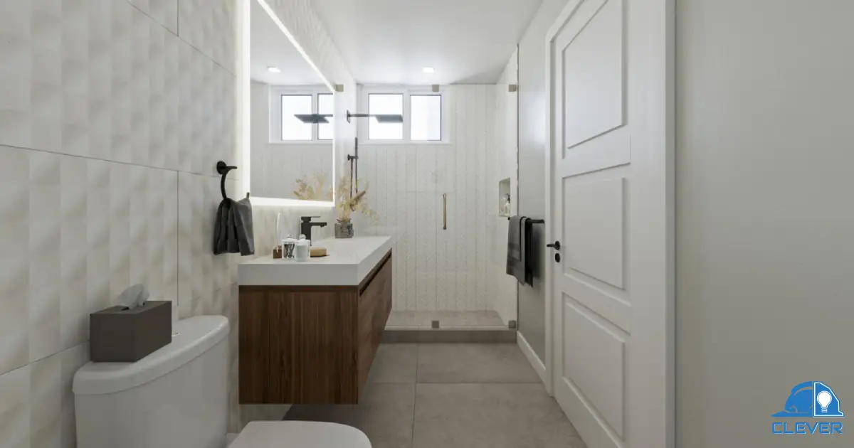 Bathroom remodel layout design plan for small space