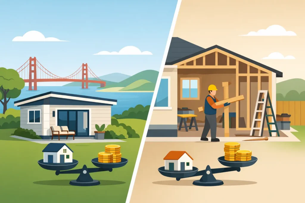 ADU vs Room Addition Cost in the Bay Area