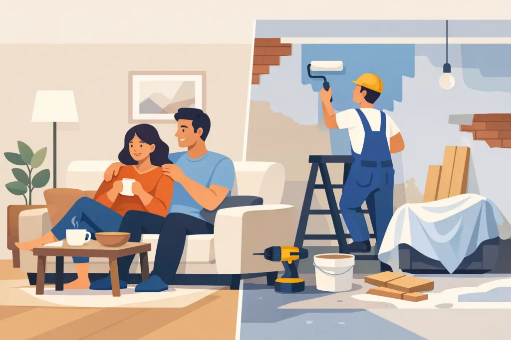 Can You Live During Renovation? Yes - Sometimes